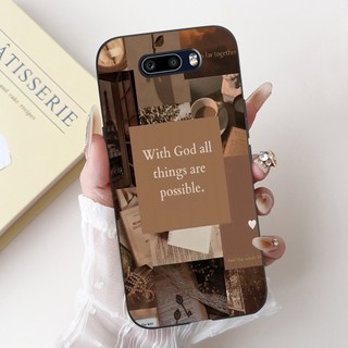 Dành Cho LG V50S ThinQ / V50 ThinQ 5G Lucky Ban Đầu Chữ Cái Vỏ Điện Thoại LG V50 V50S ThinQ Đen Silicon Mềm