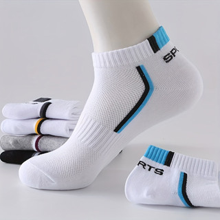 20 Đôi Tất Thuyền Bằng Chống Trơn Trượt Hút Mồ Hôi Thoáng Khí Ống Ngắn Tất Lễ Hội Quà Tặng Cho Người Lớn Gia Đình
