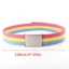 Thắt lưng Nylon dệt thắt lưng đầy màu sắc KIN có khóa tiện lợi cho thể thao ngoài trời và thời trang thiết thực