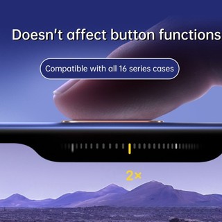 Nút Điều Khiển Camera Cho iPhone 16 / 16 Pro / 16 Pro Max / 16 Plus Ốp Điện Thoại Phụ Kiện Đa Năng iPhone 16 Series Camera Bên Điện Dung Nút Cảm Ứng Miếng Dán Bảo Vệ