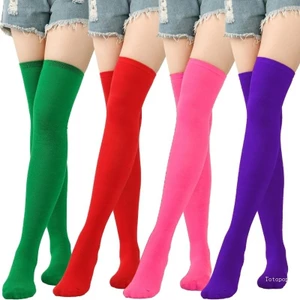 Top Trên Đầu Gối Đùi Tất Đến Đầu Gối Ấm Áp Vớ Đầu Gối Chân Ấm Tất