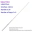 Đầu cần câu nửa titan GUSTAVA, Nửa mùa đông / Tất cả bằng sợi Carbon hợp kim titan, Cột câu cá bằng sợi thủy tinh câu cá