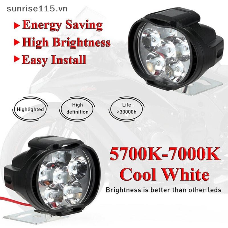 Đèn pha Led xe máy Srvn 1 9-85V Đèn LED sáng cao cho xe máy Moto Đèn LED lấy nét phía trước bên ngoài.
