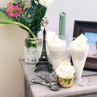 Pnpia 10 Chiếc Dùng Một Lần Mousse Bánh Cup Pudding Trong Suốt Món Tráng Miệng Cốc Mousse Thạch Món Tráng Miệng Sữa Chua Đảng Bánh Cốc Nhựa Boutique