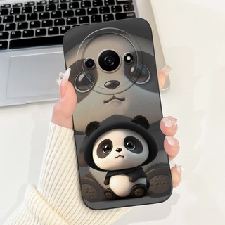 Ốp điện thoại silicon mềm bảo vệ ống kính Xiaomi Redmi A3 A3x hình chú thỏ Panda dễ thương RedmiA3 A 3 3X 4G