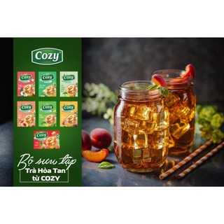[Ảnh thật] Trà Cozy hòa tan Ice Tea  (hộp 16 gói x 15g)