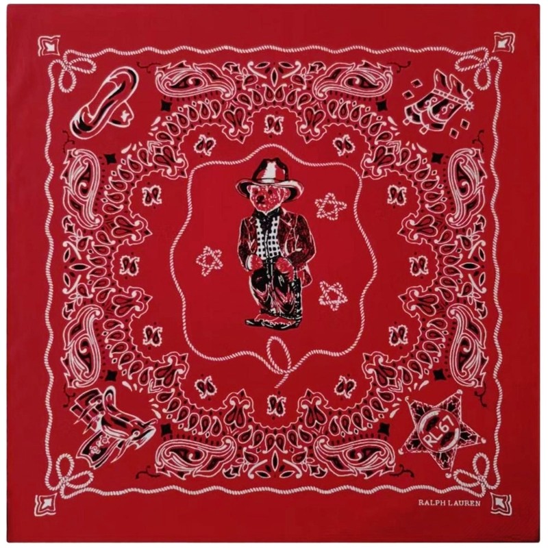 Wellb Hip Hop Khăn Tóc Quấn Chữ Hoa Văn Headwraps Đầu Tinh Tế Kerchief Đầu Khăn Khăn Đầu Hình Đạo Cụ