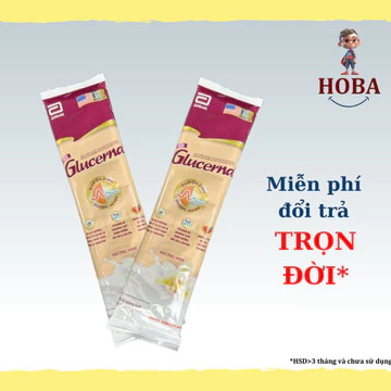 10 gói Sữa gói Glucerna 52.1g dành cho người tiểu đường, tiểu đường thai kỳ, đái tháo đường
