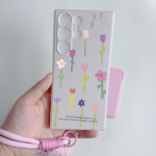 Hoa Hồng Dễ Thương Năm Mới Note20 ultra Ốp Lưng S25 plus Cho Samsung A23 A24 A25 a55 s22 s22plus ultra Girly S23 S23Plus s23fe s24 s24plus s24ultra s21FE Vỏ