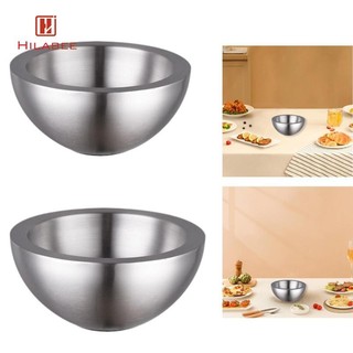 Bát Salad Bát Trộn Inox Hai Lớp Bát Phục Vụ Dung Tích Lớn Cho Rau Củ Cho Bàn Ăn