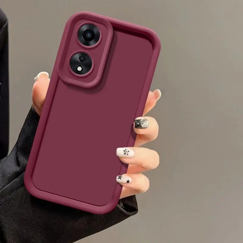Dành Cho OPPO A78 5G Ốp Lưng OPPO A58X OPPO A59 5G OPPO A2X A2M Vỏ Điện Thoại Bảo Vệ camera Chống Rơi Bảo Vệ Mềm