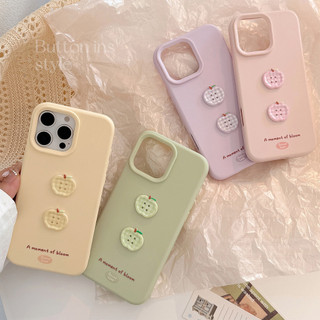 Ốp điện thoại silicon màu vàng hồng 3D dễ thương cho iPhone 17Promax 16 Pro Max 12 13 14 15 Promax Vỏ di động nữ tính ngọt ngào chống sốc