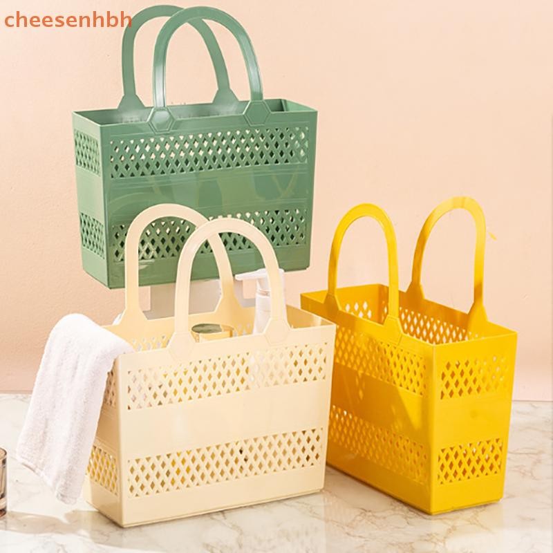 Giỏ Cheehbh Có Tay Cầm Di Động Dung Tích Lớn Hộp Thoát Nước Hộ Gia Đình Giỏ Chứa Đồ Cho Trại Phòng Tắm Bãi Biển Ký Túc Xá Phòng Tập Gym VN