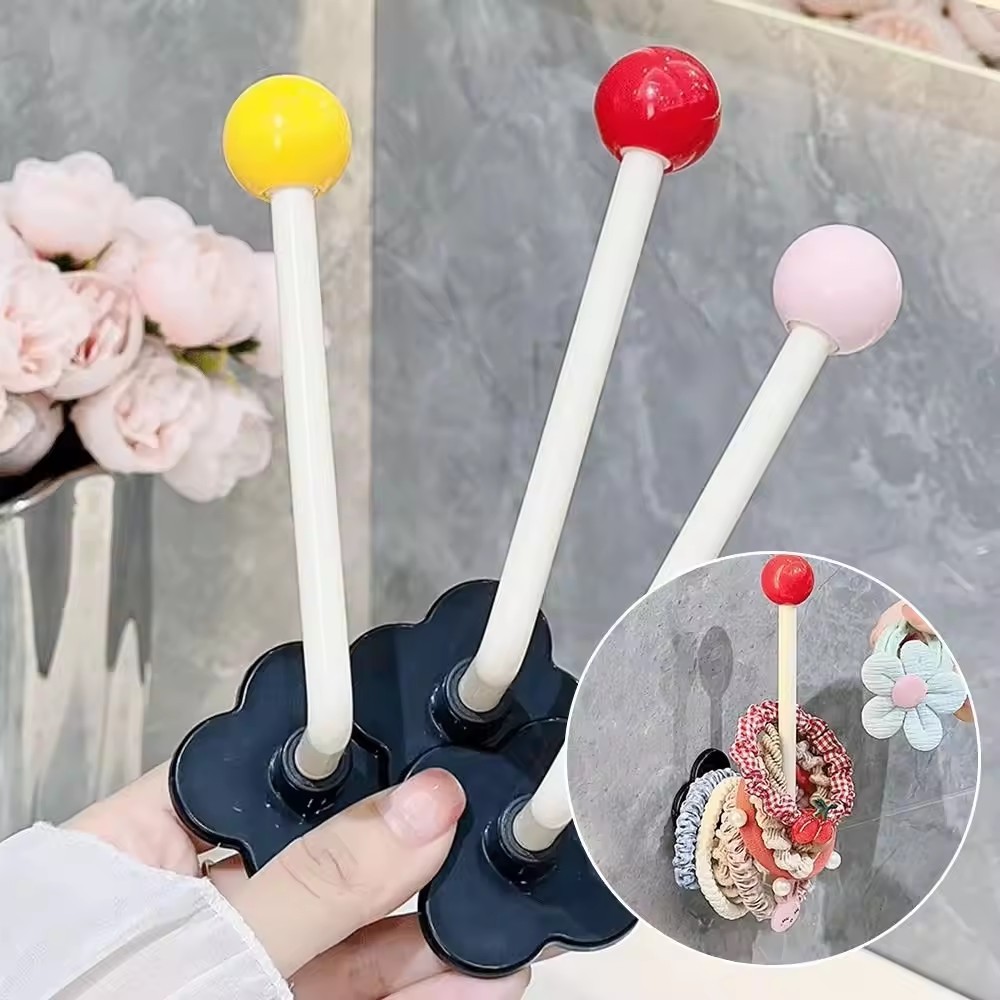 Đấm Miễn Phí Treo Tường Hình Chữ L Băng Đô Quấn Tóc Móc Bảo Quản Phòng Tắm Vải Móc Treo Giá Bếp