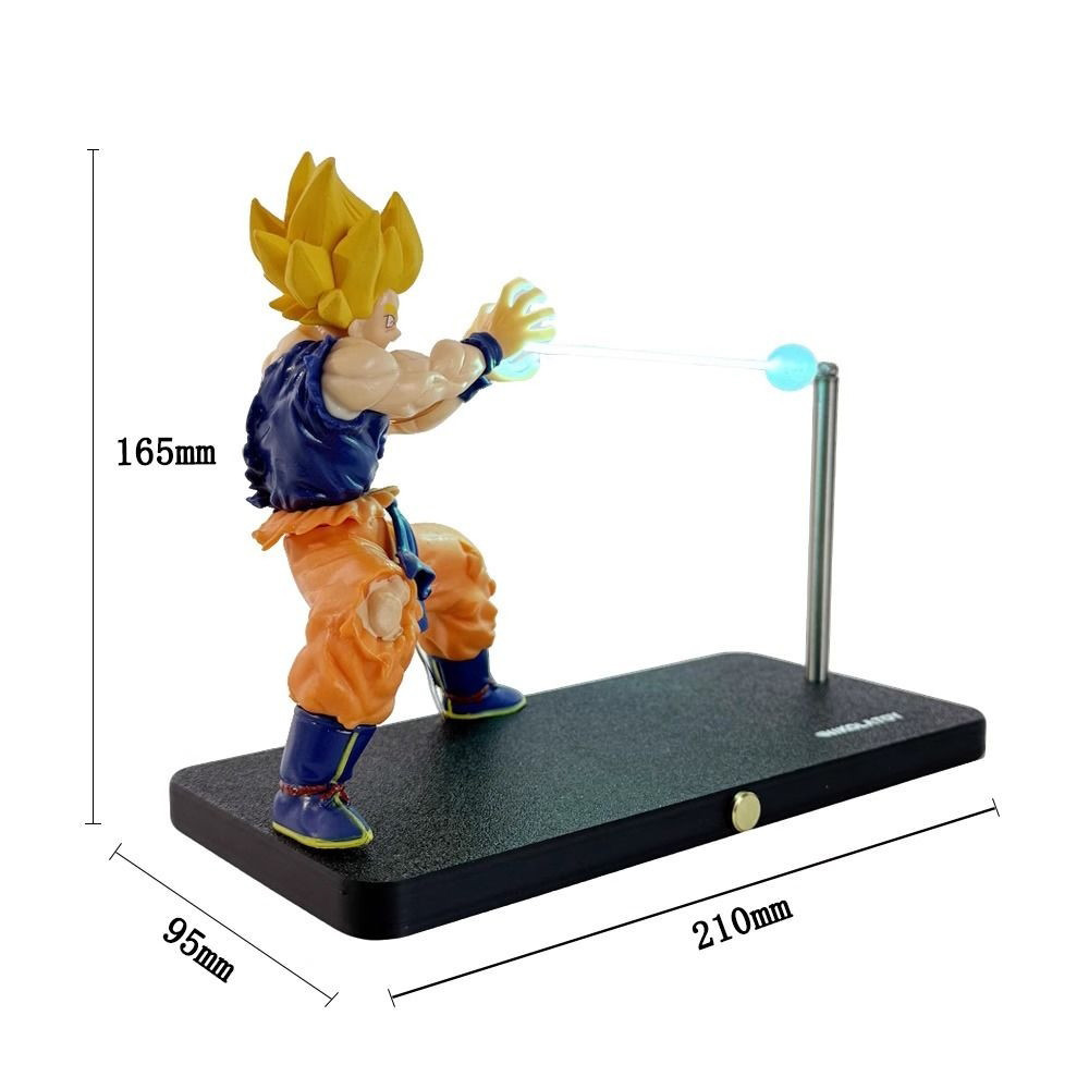 Dragon Ball Goku Kamehameha Đèn Ngủ LED Anime Trang Trí Sưu Tập Quà Tặng Cho Người Hâm Mộ