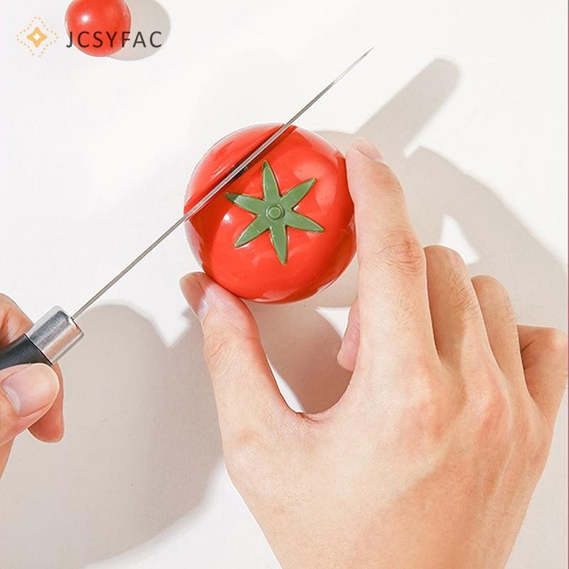 JCSYFAC 1 cái, Máy mài dao đá cà chua sáng tạo dễ thương, Tiện ích nhà bếp Mới