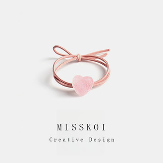 MISMEMO Phiên Bản Hàn Quốc ins Hair Rope Star Gummy Độc Đáo Tươi Dễ Thương Dây Buộc Tóc