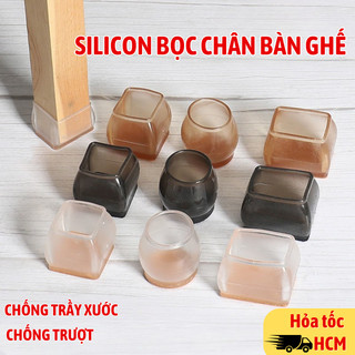 Bọc Chân Ghế Silicon 4 Cái Myd.23 Co Giãn Tốt Chống Xước Không Làm Lún Nền Nhà