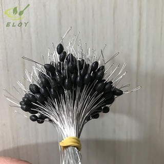 [ELOY] 300 Cái / lốc Phao Cao Su Chặn Câu Cá Bobber Chặn Phao Hình Trụ B VN