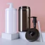 Hộp đựng xà phòng tắm ROLY, Hộp đựng chai bơm miệng rộng, Chai tắm PET 500 / 1200ml dung tích lớn có thể đổ lại cho dầu gội Dầu xả Lotion