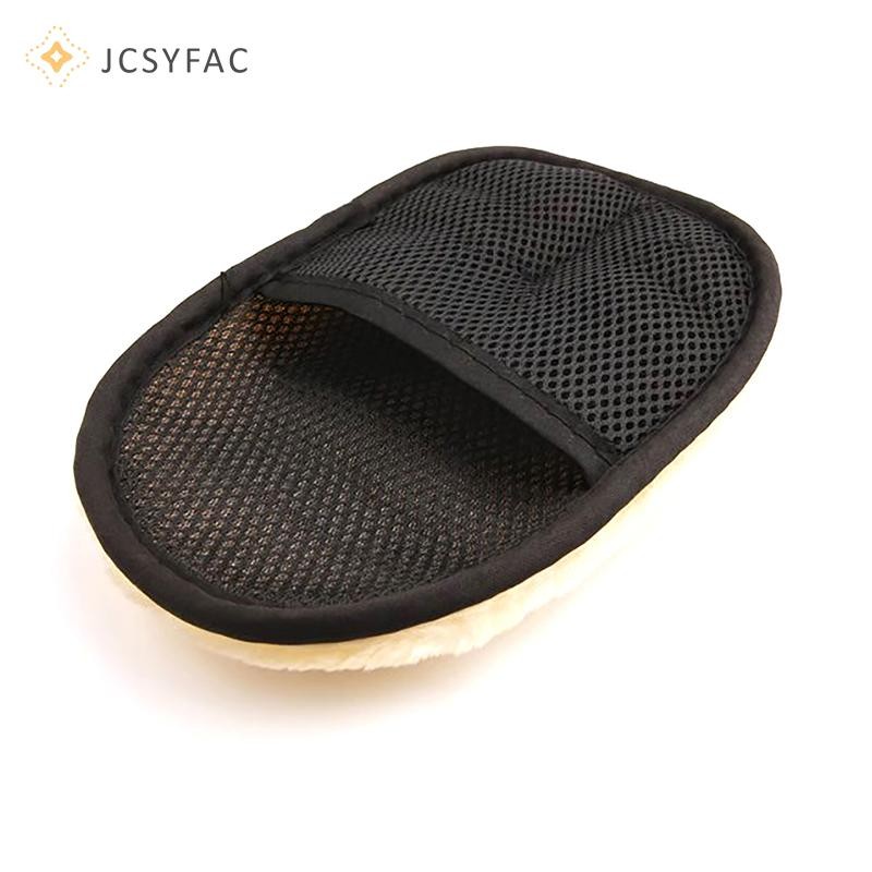 JCSYFAC 1 Găng Tay Rửa Xe Dày Sang Trọng Khăn Lau Xe Hơi Sáp Đánh Bóng Sản Phẩm Vệ Sinh Xe Sang Trọng Rags Món Ăn Găng Tay Dụng Cụ Vệ Sinh Mới