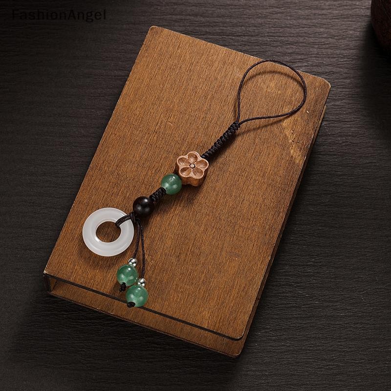 FashionAngel Phong Cách Vintage Giả Ngọc Đính Hạt Mặt Dây Điện Thoại Di Động Dây Buộc Cho Nữ Trang Trí Quà Tặng VN
