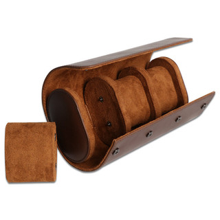 Hộp đựng du lịch cuộn đồng hồ - 3 hộp đựng và sắp xếp đồng hồ-Bảo quản an toàn với gối có thể tháo rời sáng tạo & sắp xếp đồng hồ rắn