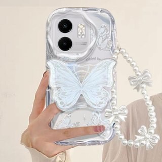 Ốp Lưng Cho Honor X9C X8C X7C X6B X8B X7B X7A X6A X6 X8 X6S 200 Ốp Điện Thoại TPU Chống Sốc Bướm Trắng Đẹp Thông Minh
