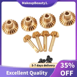 8 Chiếc Đồng Thau Trước & Sau Trục Bánh Răng Trục Bánh Răng Nâng Cấp Phụ Kiện Cho C14 C24 B24 B36 MN D90 D99 MN99S Phần