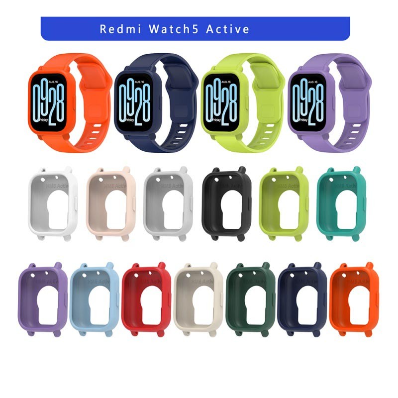 Redmi Watch 5 Active / Redmi Watch 5 Lite Vỏ bảo vệ cho 5active 5lite smart watch5 phụ kiện vỏ bọc ốp / Ốp Bảo Vệ  Vỏ / trường hợp / Vỏ bảo vệ