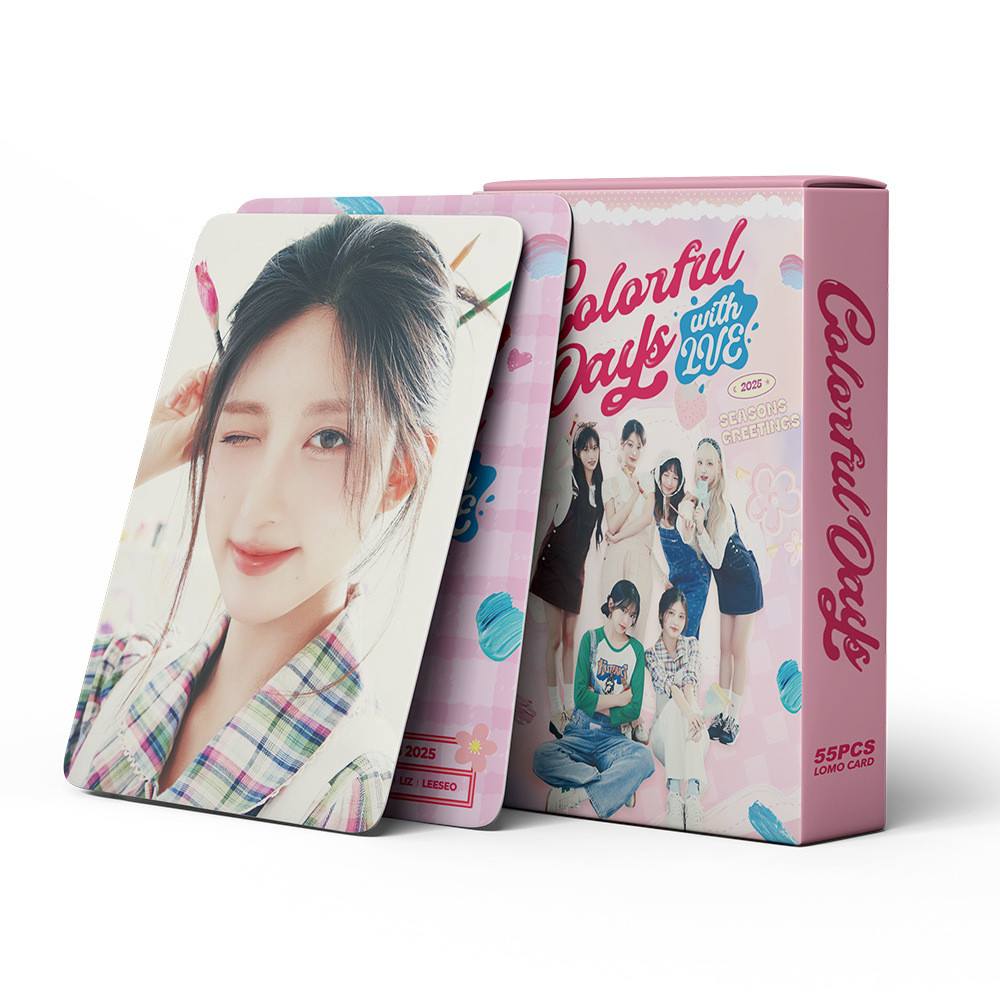Linxx 55 Chiếc IVE Nhiều Màu Sắc Ngày Album Lomo Card Kpop Photocards Bưu Thiếp Series