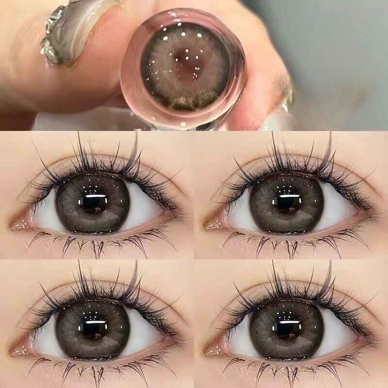 COD -100°~-800🔥Kính áp tròng màu🔥 Kính áp tròng nửa năm, kính áp tròng 14.0mm/14.2mm/14.5mm 022