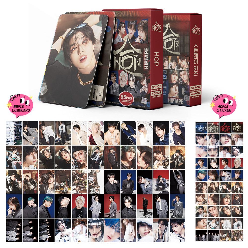 Linxx 95 Chiếc Stray Kids HOP Album Lomo Card Kpop Photocards Bưu Thiếp Series