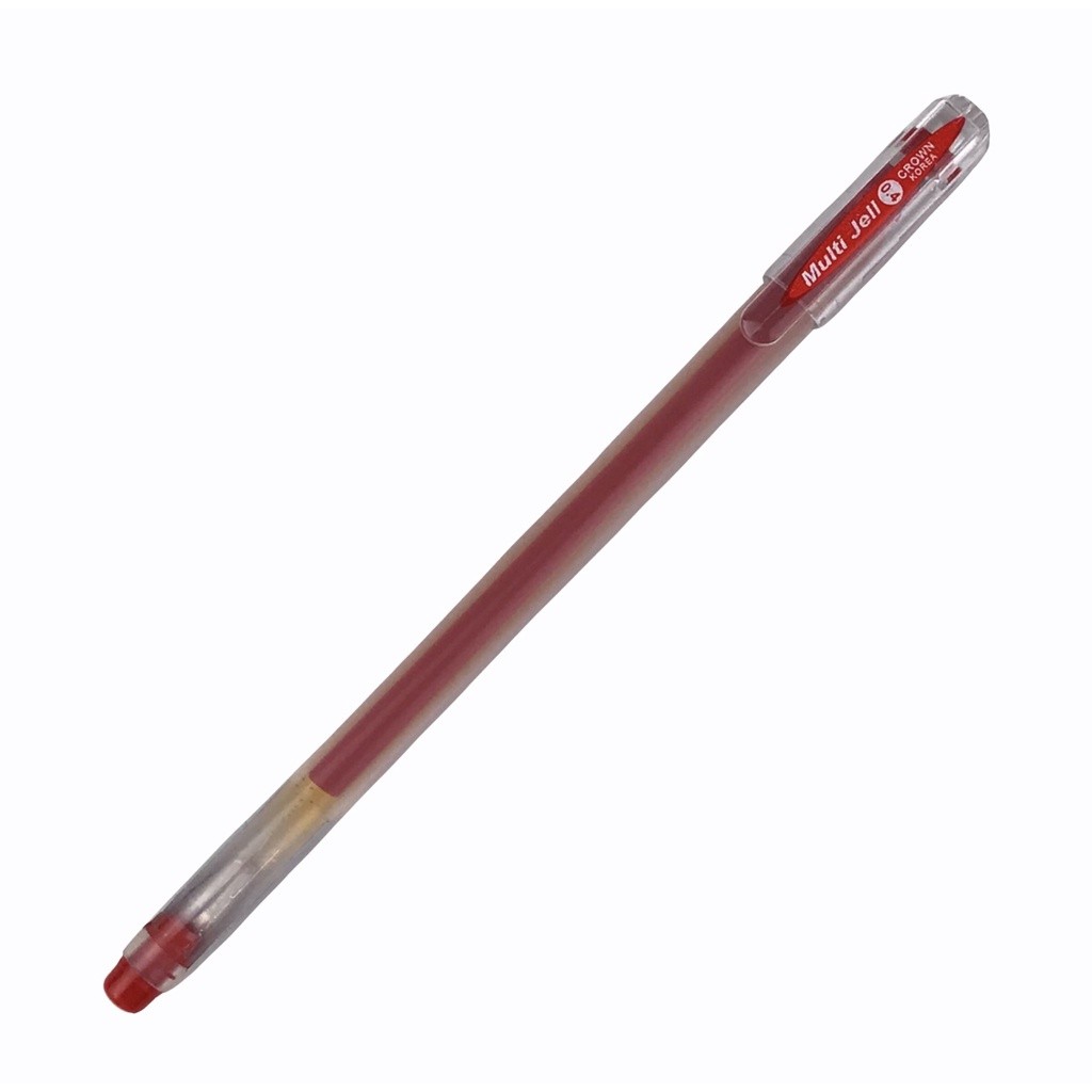Hộp 12 Cây Bút Gel Crown MTJ-500 (0.4mm) - Chọn màu.