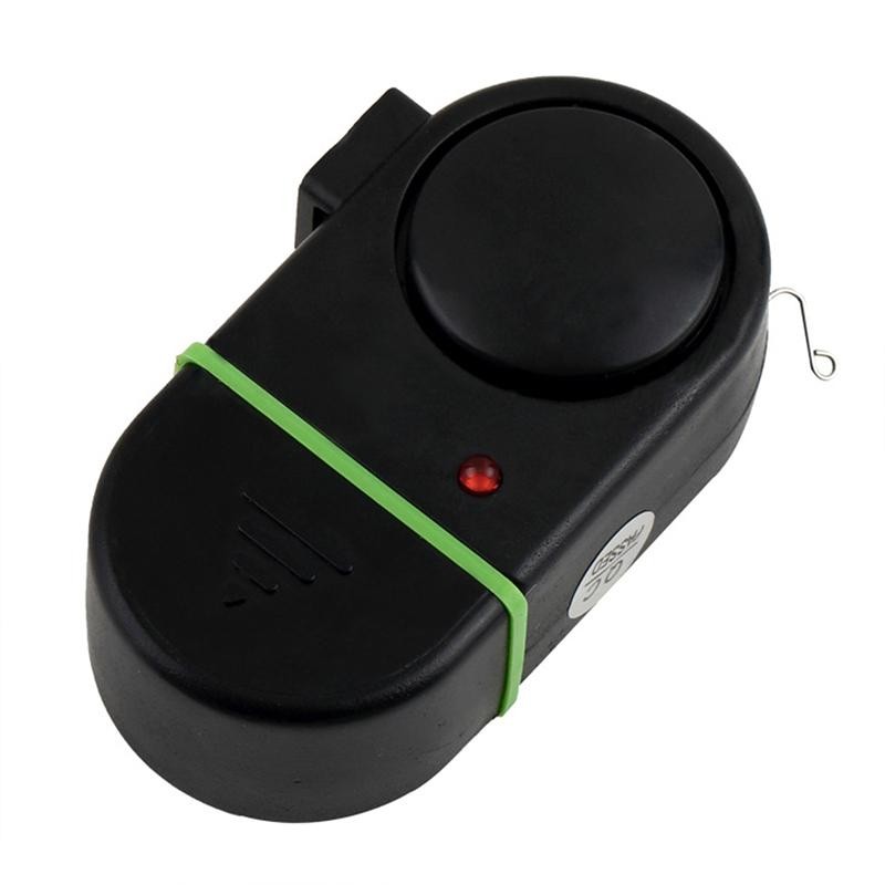 Tmoy Điện Tử Cắn Cá Chuông Báo Động Cần Câu Cá Cực W / Đèn LED Thiết Bị Báo Động TCS