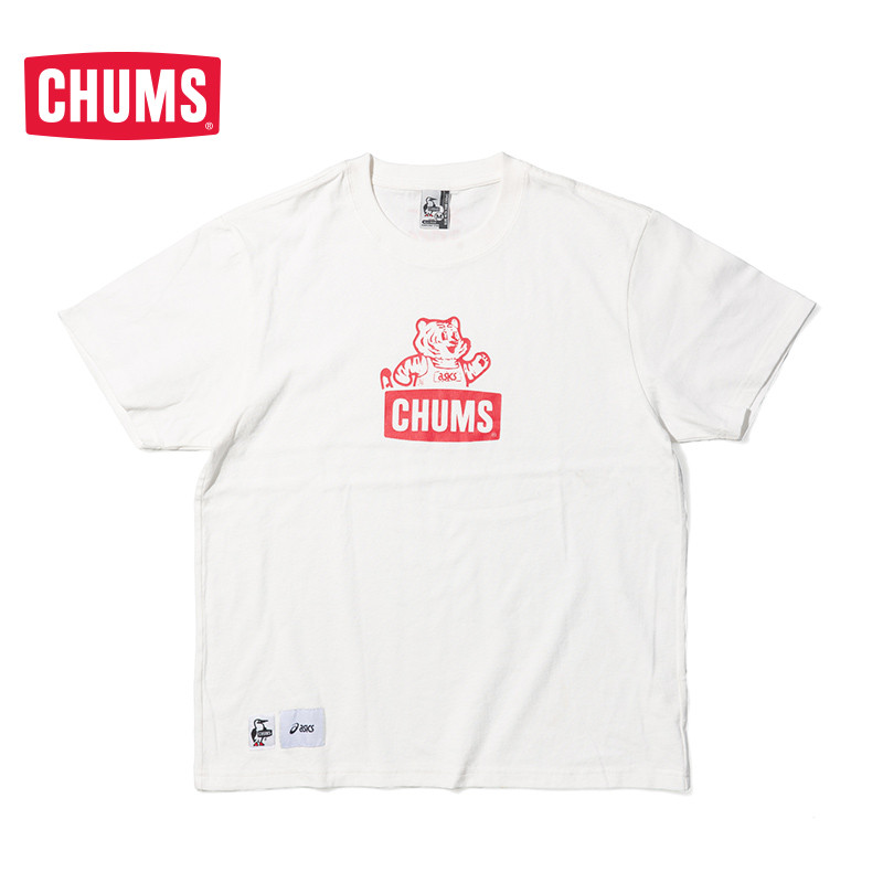 Chums / Joint 100% Cotton Cao Cấp In Đơn Giản Rời Áo Thun Nam Tay Ngắn