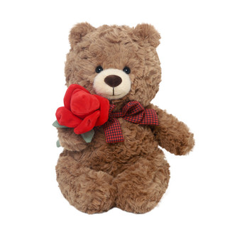 Vui Vẻ Gấu Hoa Hồng Sang Trọng Đồ Chơi Búp Bê Dễ Thương Gối Ngủ Cô Gái Búp Bê Nhỏ Búp Bê Quà Tặng Sinh Nhật