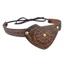 GODD Vintage Da Nổi Mắt Phụ Kiện Trang Phục Trung Cổ Cho Nam Halloween