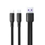 Cáp USB C tự động WU Cáp USB sang USB C Micros USB để truyền dữ liệu sạc nhanh