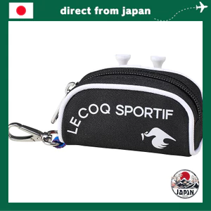 Le Coq Sportif Golf Ball Holder for 2 Balls with Hook - Basic Accessory for Ladies