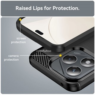 Ốp Điện Thoại Honor 400 Lite 5G 2025 Cho Honor 400 Lite 400pro 400Lite Honor400 5G Matte Carbon Fiber Silicone TPU Vỏ Mềm Chống Rơi Chống Sốc Ốp Lưng Bảo Vệ
