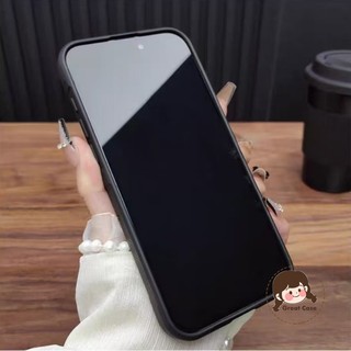 Vỏ Chống Sốc Đơn Giản Cho OPPO A5 A3 Pro A3X A2 Find X8 Pro F29 Pro 5G 4G Vỏ Điện Thoại Cảm Giác Da Màu Trơn Cặp Đôi Kinh Doanh Chống Trơn Trượt Chống Rơi Ốp Lưng Mềm