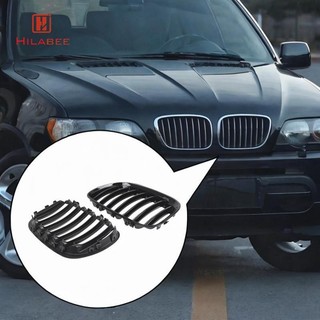 Lưới tản nhiệt thận phía trước 51137113733 51137113734 Lắp đặt dễ dàng cho phụ kiện ô tô BMW x5 E53 Facelift 2003-2007