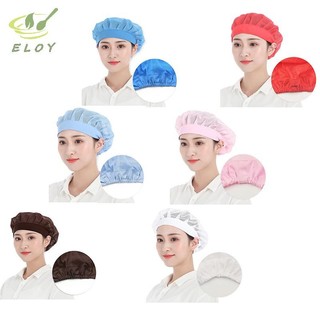 [ELOY] Mũ lưới co giãn Unisex Cafe Bar Nhà hàng Nhà bếp Khách sạn Làm bánh Bồi bàn Đầu bếp Mũ làm việc Mũ nam nữ Mũ xưởng thoáng khí VN
