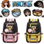 Ba lô SQ11 ONE PIECE Monkey D Luffy dành cho học sinh Túi đi học Anime nhẹ dung tích lớn