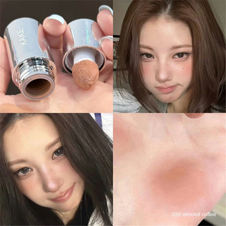 [COD] Phấn má hồng dạng lỏng BKAKE Velvet Blush siêu mịn, phấn má hồng Real Makeup Blush Face Cheek Rouge Liquid Blush Cream Cosmetics Products Smooth Pink Face Raremakeup Beauty ღ Pink Girl Bling Makeup Look