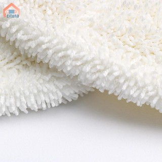 4x Tấm lau nhà điện Miếng lau nhà Thay thế phụ kiện tròn 8,07 inch Tấm chà sàn Làm sạch sàn