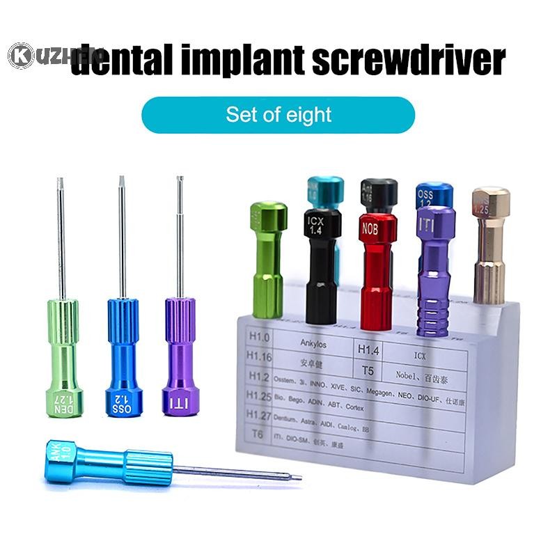KUZHEN 1 Phòng Thí Nghiệm Nha Khoa Thép Không Gỉ Cấy Ốc Vít Trình Điều Khiển Nha Khoa Bộ Dụng Cụ Micro Tua Vít Nha Sĩ Dụng Cụ HOT