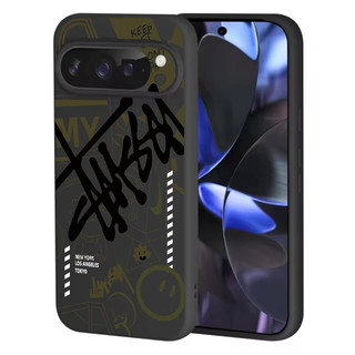 Vỏ TPU Kẹo Cho Google Pixel 3A 3XL 4XL 5XL 5A 6 Pro 6A 7A 7 Pro 8 Pro 8A 9 Pro XL 5G Patter Case Vuông Mềm Silicage No.54