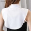 Cổ Giả Áo Len Trắng Đen Áo Sơ Mi Có Thể Tháo Rời Nữ Cotton Ve Áo Áo Top Nữ Quần Áo Phụ Kiện Boutique